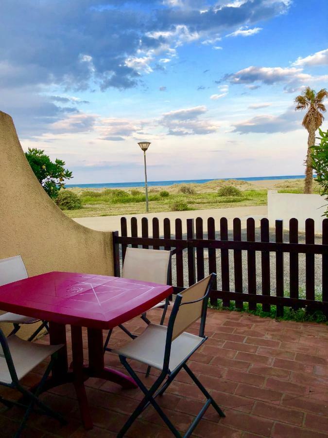 Maisonnette Vue Mer Pieds Dans L'Eau Wifi Leucate Exterior foto