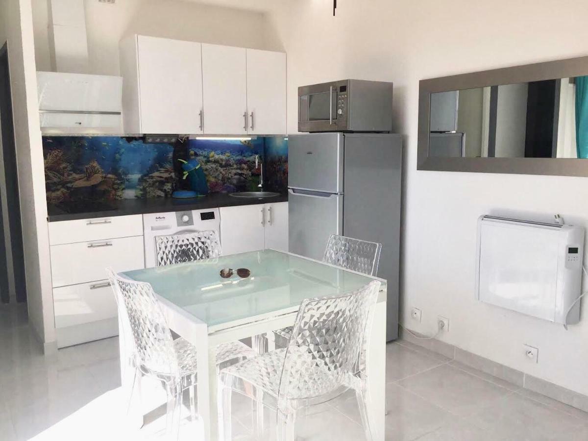 Maisonnette Vue Mer Pieds Dans L'Eau Wifi Leucate Exterior foto
