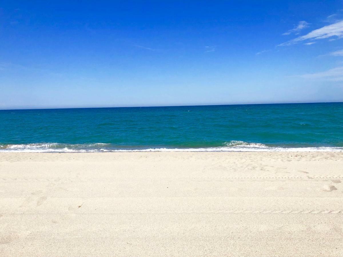 Maisonnette Vue Mer Pieds Dans L'Eau Wifi Leucate Exterior foto