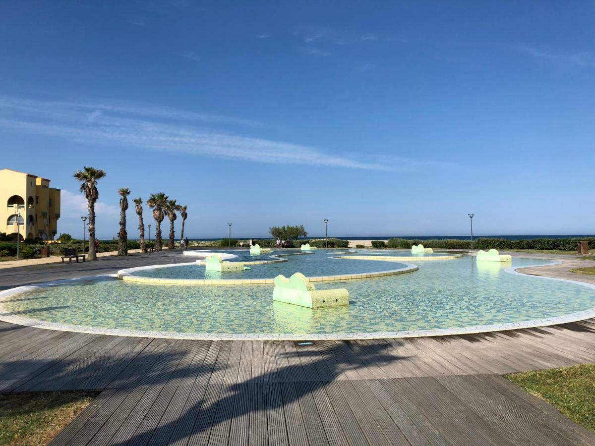 Maisonnette Vue Mer Pieds Dans L'Eau Wifi Leucate Exterior foto